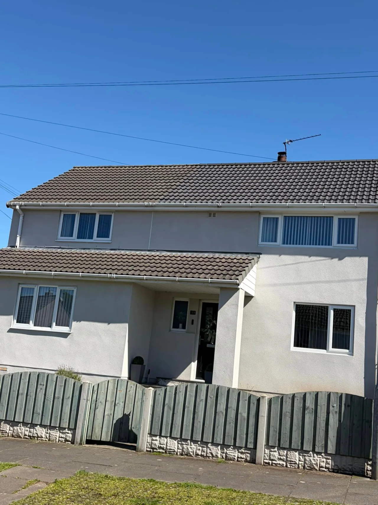 Residential tiled roofing